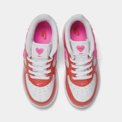 Kids' Toddler Nike Air Force 1 LV8 Casual Shoes Picante Red/Pink Spell/White - FD1033 600 -Default Template 7 FD1033 600 P5