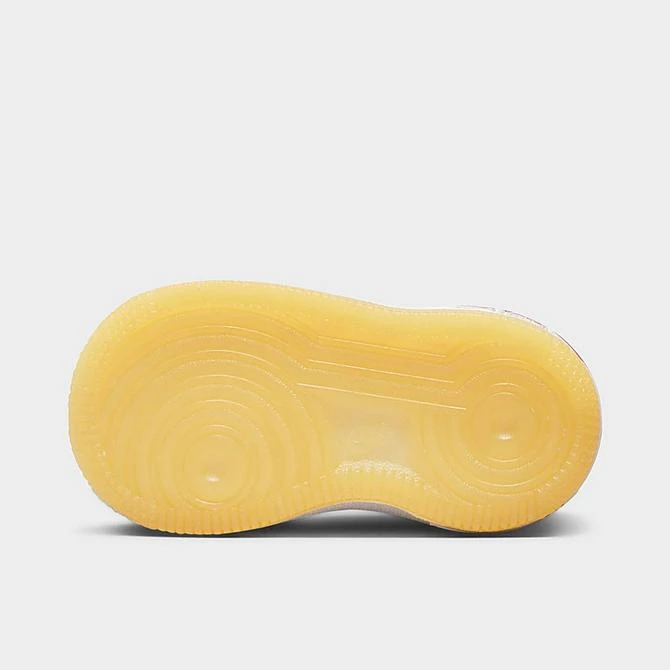 Kids' Toddler Nike Air Force 1 LV8 Casual Shoes White/White/Space Purple/Sundial/Action Green/Sea Coral - FD1037 100 8 Kids' Toddler Nike Air Force 1 LV8 Casual Shoes White/White/Space Purple/Sundial/Action Green/Sea Coral - FD1037 100 - Image 6