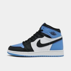 Nike Big Kids' Air Jordan Retro 1 High OG Casual Shoes University Blue/Black/White - FD1437 400
