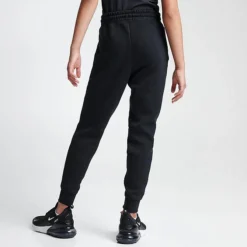 Girls' Nike Sportswear Tech Fleece Jogger Pants Black/Black/Black - FD2975 010 -Default Template 7 FD2975 010 M4