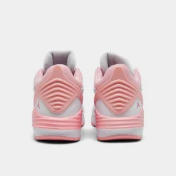 Nike Girls' Big Kids' Jordan Max Aura 5 Basketball Shoes White/Medium Soft Pink/Fierce Pink - FD8789 116 11 Nike Girls' Big Kids' Jordan Max Aura 5 Basketball Shoes White/Medium Soft Pink/Fierce Pink - FD8789 116 -Default Template 7 FD8789 116 P4
