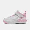 Nike Little Kids' Jordan Max Aura 5 Stretch Lace Basketball Shoes White/Medium Soft Pink/Fierce Pink - FD8790 116 1 Nike Little Kids' Jordan Max Aura 5 Stretch Lace Basketball Shoes White/Medium Soft Pink/Fierce Pink - FD8790 116 -Default Template 7 FD8790 116 P1