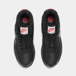 Big Kids' Nike Air Max 90 Next Nature Casual Shoes Black/Wolf Grey/Crimson - FD9776 001 -Default Template 7 FD9776 001 P5
