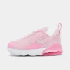 Girls' Toddler Nike Air Max 270 Casual Shoes Pink Foam/White/Pink Rise - FJ0692 663