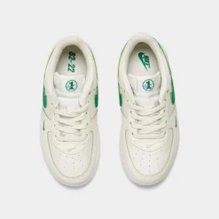Kids' Toddler Nike Force 1 Low SE Casual Shoes Sail/Malachite/White - FJ2888 101 -Default Template 7 FJ2888 101 P5