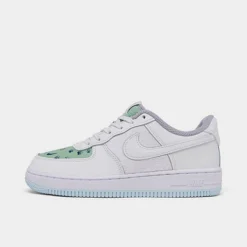 Little Kids' Nike Force 1 Low SE Casual Shoes Summit White/Summit White/Wolf Grey - FJ2890Â 100