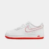 Little Kids' Nike Force 1 Low Casual Shoes White/Picante Red/White - FJ3484 101 -Default Template 7 FJ3484 101 P1