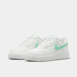 Little Kids' Nike Force 1 Low Casual Shoes Summit White/Emerald Rise - FJ3484 104 9 Little Kids' Nike Force 1 Low Casual Shoes Summit White/Emerald Rise - FJ3484 104 -Default Template 7 FJ3484 104 P2