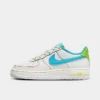 Big Kids' Nike Air Force 1 LV8 Casual Shoes White/Action Green/Opti Yellow/Baltic Blue - FJ4614 100 2 Big Kids' Nike Air Force 1 LV8 Casual Shoes White/Action Green/Opti Yellow/Baltic Blue - FJ4614 100 -Default Template 7 FJ4614 100 P1