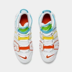 Big Kids' Nike Air More Uptempo Basketball Shoes White/Multi - FJ4624 100 12 Big Kids' Nike Air More Uptempo Basketball Shoes White/Multi - FJ4624 100 -Default Template 7 FJ4624 100 P5