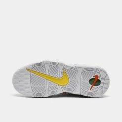 Big Kids' Nike Air More Uptempo Basketball Shoes White/Multi - FJ4624 100 13 Big Kids' Nike Air More Uptempo Basketball Shoes White/Multi - FJ4624 100 -Default Template 7 FJ4624 100 P6