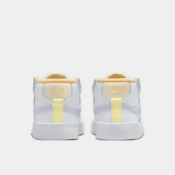 Kids' Toddler Nike Blazer Mid '77 Casual Shoes White/Coconut Milk/Summit White/Oxygen Purple - FJ4647 100 -Default Template 7 FJ4647 100 P4