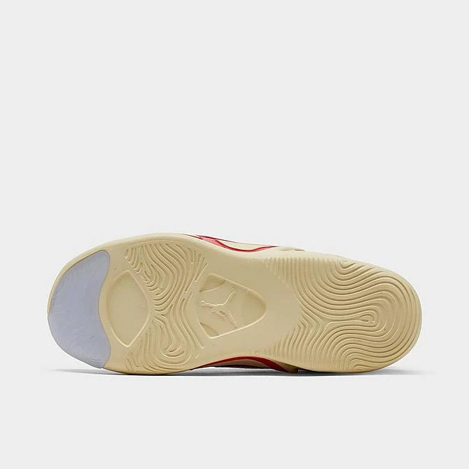 Nike Little Kids' Jordan Tatum 1 Zoo Basketball Shoes Black/University Red/Beach/Metallic Gold - FJ4654 001 8 Nike Little Kids' Jordan Tatum 1 Zoo Basketball Shoes Black/University Red/Beach/Metallic Gold - FJ4654 001 - Image 6