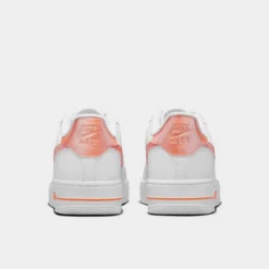Big Kids' Nike Air Force 1 Next Nature Casual Shoes White/Safety Orange - FJ4669 100 -Default Template 7 FJ4669 100 P4