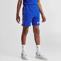 Boys' Nike Repeat Taped Shorts Blue - FJ5377A 480 -Default Template 7 FJ5377A 480 M3