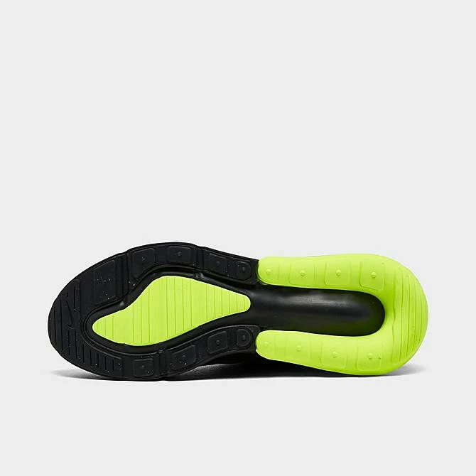 Big Kids' Nike Air Max 270 Casual Shoes Black/White/Volt/Wolf Grey - FN3874 001 8 Big Kids' Nike Air Max 270 Casual Shoes Black/White/Volt/Wolf Grey - FN3874 001 - Image 6