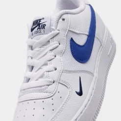 Big Kids' Nike Air Force 1 Casual Shoes White/Game Royal/Midnight Navy - FN3875 100 10 Big Kids' Nike Air Force 1 Casual Shoes White/Game Royal/Midnight Navy - FN3875 100 -Default Template 7 FN3875 100 P3