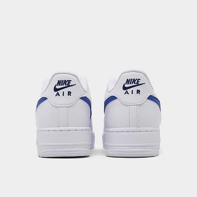 Big Kids' Nike Air Force 1 Casual Shoes White/Game Royal/Midnight Navy - FN3875 100 6 Big Kids' Nike Air Force 1 Casual Shoes White/Game Royal/Midnight Navy - FN3875 100 - Image 4