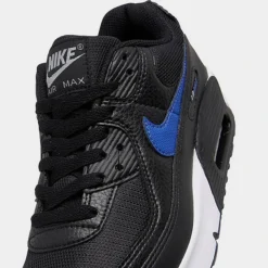 Big Kids' Nike Air Max 90 Next Nature Casual Shoes Black/Game Royal/Wolf Grey/White - FN3877 001 -Default Template 7 FN3877 001 P3