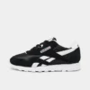 Boys' Big Kids' Reebok Classic Nylon Casual Shoes Black/White - FV4433 001