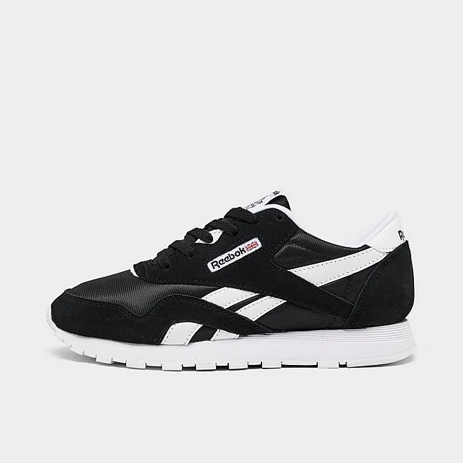 Boys' Big Kids' Reebok Classic Nylon Casual Shoes Black/White - FV4433 001 3 Boys' Big Kids' Reebok Classic Nylon Casual Shoes Black/White - FV4433 001