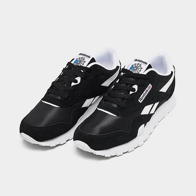 Boys' Big Kids' Reebok Classic Nylon Casual Shoes Black/White - FV4433 001 4 Boys' Big Kids' Reebok Classic Nylon Casual Shoes Black/White - FV4433 001 - Image 2