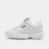 Little Kids' Fila Disruptor 2 Casual Shoes White/Navy/Red - FW02945P 111
