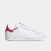 Big Kids' Adidas Originals Stan Smith Casual Shoes White/White/Bold Pink - FX7522 100 -Default Template 7 FX7522 100 P1