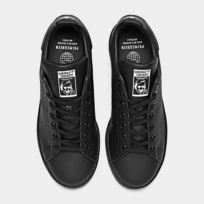 Big Kids' Adidas Originals Stan Smith Casual Shoes Core Black/Core Black/Cloud White - FX7523 001 7 Big Kids' Adidas Originals Stan Smith Casual Shoes Core Black/Core Black/Cloud White - FX7523 001 - Image 5