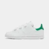 Little Kids' Adidas Originals Stan Smith Primegreen Hook-and-Loop Casual Shoes Cloud White/Cloud White/Green - FX7534 100 -Default Template 7 FX7534 100 P1
