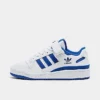 Big Kids' Adidas Originals Forum Low Casual Shoes Cloud White/Royal Blue/Cloud White - FY7974 100 -Default Template 7 FY7974 100 P1