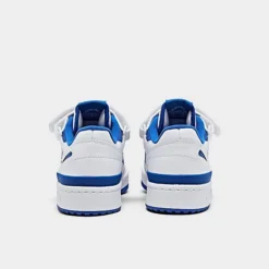 Big Kids' Adidas Originals Forum Low Casual Shoes Cloud White/Royal Blue/Cloud White - FY7974 100 -Default Template 7 FY7974 100 P4