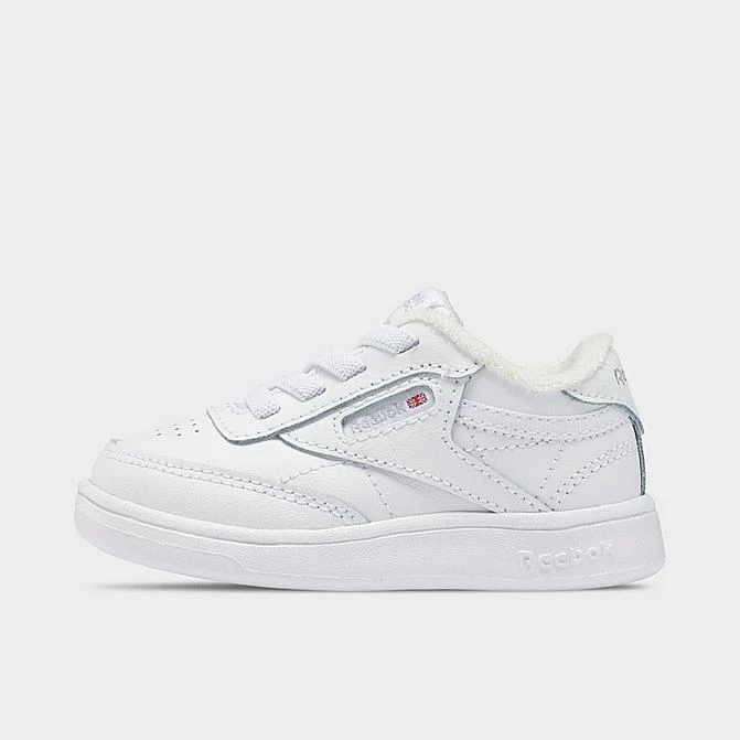 Boys' Toddler Reebok Club C Casual Shoes White/White/White - FZ2095 100 3 Boys' Toddler Reebok Club C Casual Shoes White/White/White - FZ2095 100