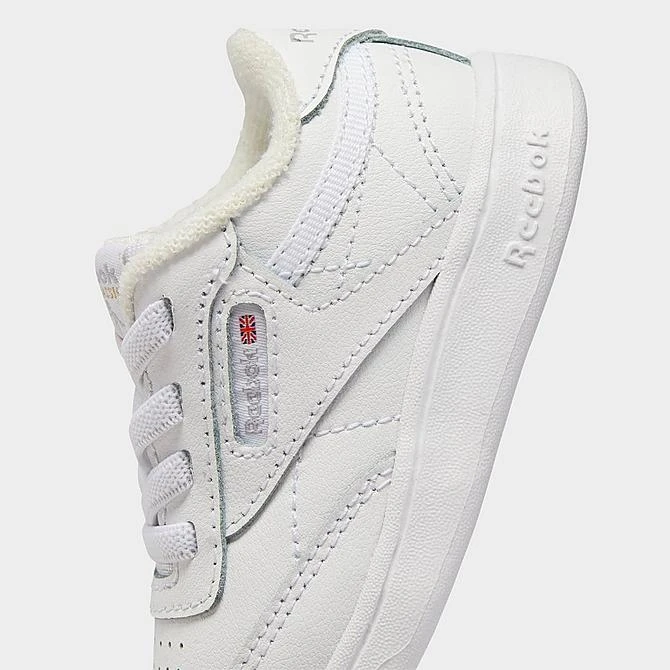 Boys' Toddler Reebok Club C Casual Shoes White/White/White - FZ2095 100 5 Boys' Toddler Reebok Club C Casual Shoes White/White/White - FZ2095 100 - Image 3