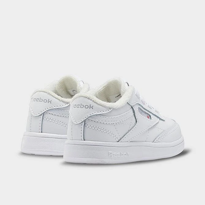 Boys' Toddler Reebok Club C Casual Shoes White/White/White - FZ2095 100 6 Boys' Toddler Reebok Club C Casual Shoes White/White/White - FZ2095 100 - Image 4