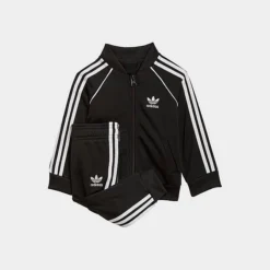Infant And Kids' Toddler Adidas Originals Adicolor Superstar Track Suit Black/White - GN8441 001