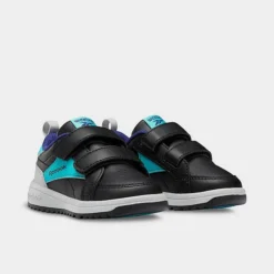 Kids' Toddler Reebok Weebok Clasp Low Casual Shoes Black/Classic Teal/Pure Grey 2 - GV8554 001 -Default Template 7 GV8554 001 P2