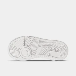 Big Kids' Adidas Hoops Mid Casual Shoes White/White/Grey - GW0401 100 13 Big Kids' Adidas Hoops Mid Casual Shoes White/White/Grey - GW0401 100 -Default Template 7 GW0401 100 P6