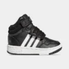 Kids' Toddler Adidas Hoops Mid Casual Shoes Black/White/Grey - GW0408 001 -Default Template 7 GW0408 001 P1