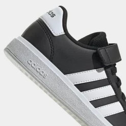 Little Kids' Adidas Grand Court Hook-And-Loop Stretch Lace Casual Shoes Black/White/Black - GW6513P 001 10 Little Kids' Adidas Grand Court Hook-And-Loop Stretch Lace Casual Shoes Black/White/Black - GW6513P 001 -Default Template 7 GW6513P 001 P3