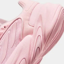 Big Kids' Adidas Originals Ozelia Casual Shoes Clear Pink/Core Black/Clear Pink - GW8130 672 -Default Template 7 GW8130 672 P3