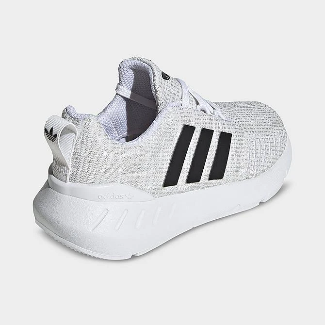 Little Kids' Adidas Originals Swift Run 22 Casual Shoes White/Black/Grey - GW8183 100 6 Little Kids' Adidas Originals Swift Run 22 Casual Shoes White/Black/Grey - GW8183 100 - Image 4