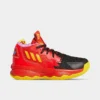Little Kids' Adidas Dame 8 Basketball Shoes Red/Team Yellow/Impact Orange - GW9002 625 -Default Template 7 GW9002 625 P1