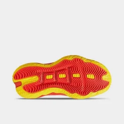Little Kids' Adidas Dame 8 Basketball Shoes Red/Team Yellow/Impact Orange - GW9002 625 -Default Template 7 GW9002 625 P6