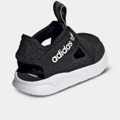 Kids' Toddler Adidas Originals 360 Sandals Black/White/Black - GX0864 001 -Default Template 7 GX0864 001 P4