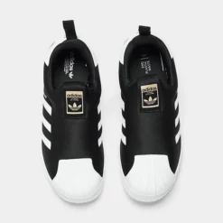 Little Kids' Adidas Originals Superstar 360 Slip-On Casual Shoes Black/White/Gold Metallic - GX3231 001 -Default Template 7 GX3231 001 P5