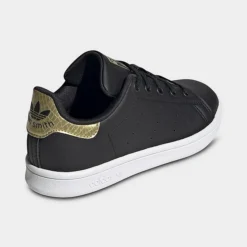 Little Kids' Adidas Originals Stan Smith Recycled Casual Shoes Core Black/Cloud White/Gold Metallic - GY4262 001 -Default Template 7 GY4262 001 P4