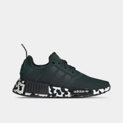 Big Kids' Adidas Originals NMD R1 Casual Shoes Shadow Green/Core Black/Cloud White - GY4285 309