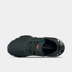 Big Kids' Adidas Originals NMD R1 Casual Shoes Shadow Green/Core Black/Cloud White - GY4285 309 -Default Template 7 GY4285 309 P5