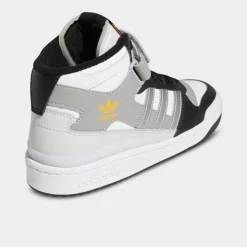 Big Kids' Adidas Originals Forum Mid Casual Shoes Footwear White/Grey/Black - GY7062 100 11 Big Kids' Adidas Originals Forum Mid Casual Shoes Footwear White/Grey/Black - GY7062 100 -Default Template 7 GY7062 100 P4